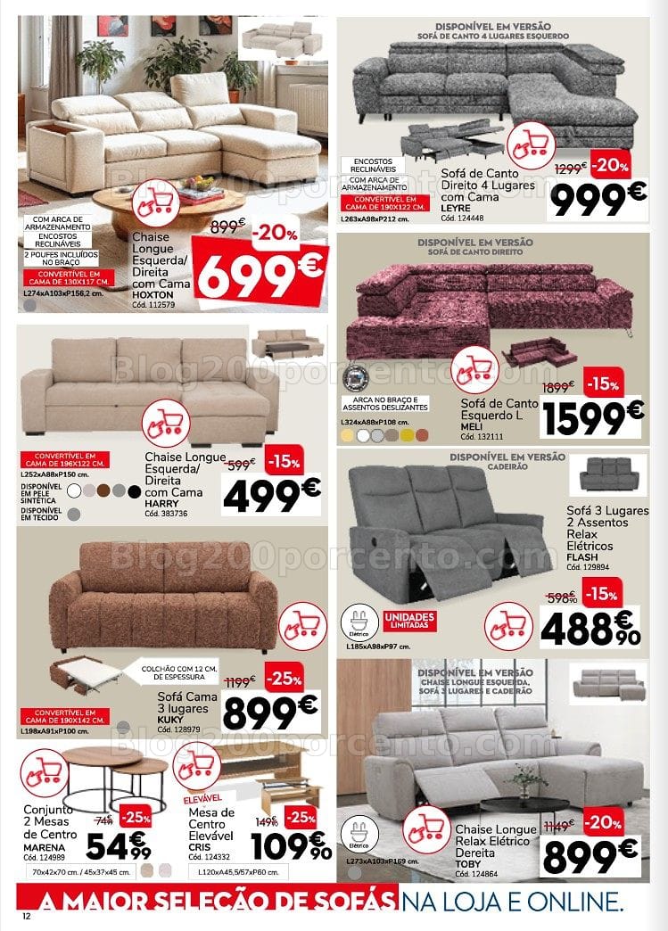 Antevisão Folheto CONFORAMA Promoções de 30 julho a 26 agosto